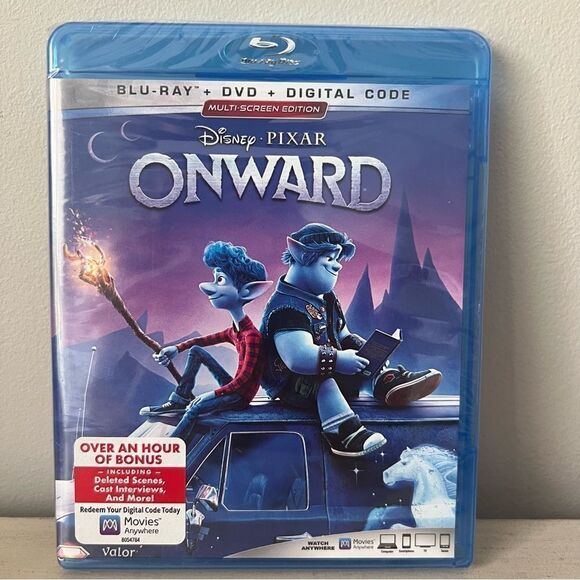 Disney Pixar Onward Blu-Ray DVD new - Picture 1 of 2
